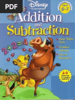 Disney Learning Addition and Subtraction