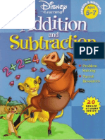 Disney Learning Addition and Subtraction
