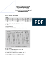 Earthquake Module 4