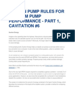 The Ten Pump Rules For Optimum Pump Performance - Part 1, Cavitation #6