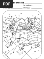 Avaliação mensal fevereiro