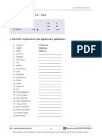 Formar El Plural en Español