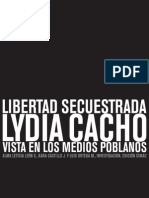 Libertad secuestrada Lydia Cacho.