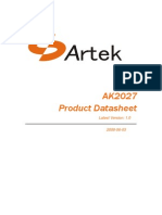 AK2027 Datasheet V1 0 - 090603