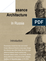 Renaissance Architecture in Russia