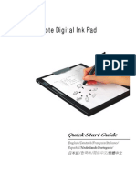 Digital Ink Pad Quick Start Guide