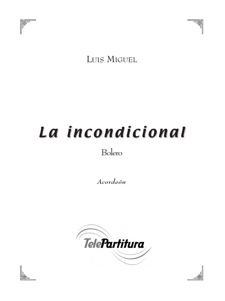 La Incondicional | PDF