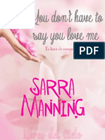 You Don_t Have to Say You Love Me- Sarra Manning