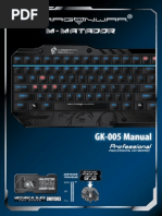 Azeron Keypad User Manual | PDF | Computer Keyboard | Button (Computing)
