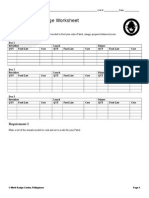 Cooking Merit Badge Worksheet: Requirement 1