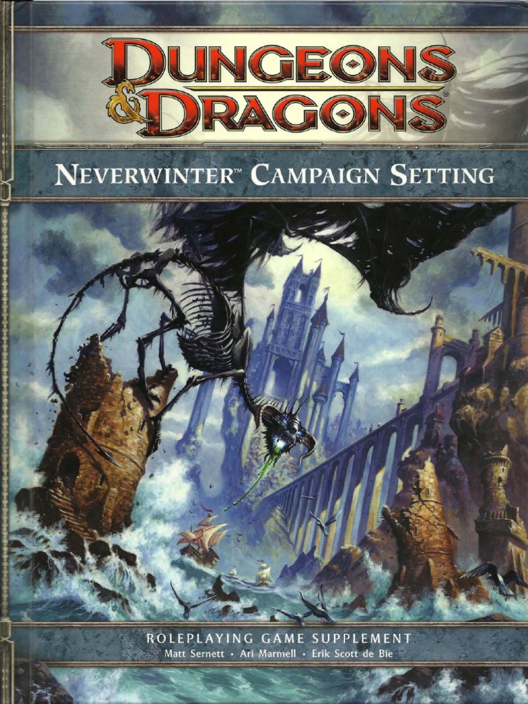 D&D 4th Edition - Neverwinter Campaign Setting | Forgotten ... - 