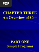 C++ Chapter 3