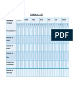 Diagrama de Gannt