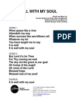 It Is Well With My Soul - English PDF