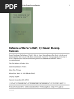 The Defence of Duffers Drift