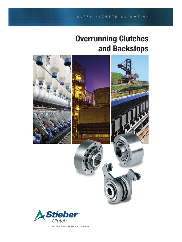 Stieber Clutch Bearings Catalogue PDF Bearing (Mechanical) Clutch