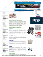 Que Es La Sublimación, Técnica y Aplicaciones, Soluciones, Sublimación - Distrigraf