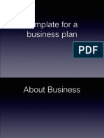 Sample Business Plan Template