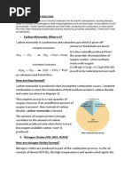 Effects and Causes of Pollution