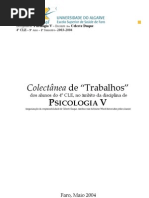 Colectânea de Trabalhos Psicologia V - 2