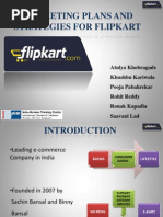 Marketing Strategy of Flipkart