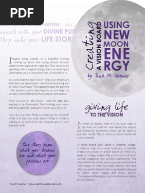 New Moon Vision Boards