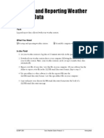 Logging and Reporting Weather Station Data: Lab Guide