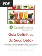 Guia Definitivo Do Suco Detox Cecilia Paganini