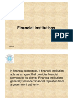 Types Functions Financial Institutions