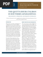 Quetta Shura Taliban (ISW)