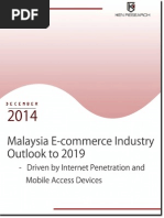 Malaysia E Commerce Market by Revenue - Report by Ken Research