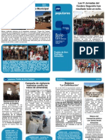 Boletín informativo del Partido Popular de Puebla de Don Fadrique (Diciembre 2014)