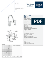 GROHE Specification Sheet 33980001