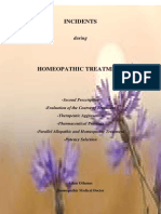 Incidents During Homeopathic Treatment