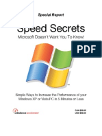 Windows Speed Secrets - Things Microsoft Doesn't Want You to Know (JO3K)