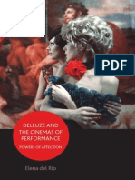 Elena Del Rio Deleuze and the Cinemas of Performance Powers of AffectionDeleuze and Cinemas