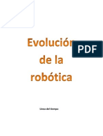 Linea Del Tiempo Robotica