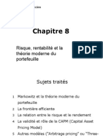 Risque, rentabilité et la théorie moderne du portefeuille