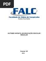 Falc Austimo Infantil Na Educaçao Escolar