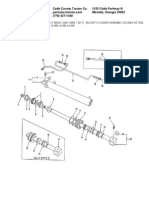 Bucket Cylinder Assembly, Double Acting, 750-Series, 753-Series, 755-Series - 19-388,19-389,19-390