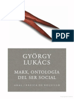 Gyorgy, Lukacs - Marx, Ontologia Del Ser Social