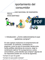 Teoría Del Comportamiento Consumidor