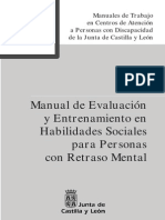 Manual de Evaluacion y Entrenamiento en Habilidades Sociales]