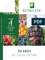 Catalogo Nutrilite