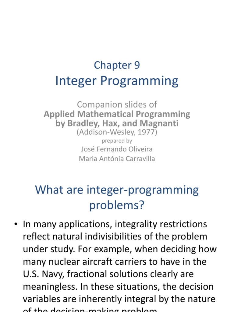 Advantages of linear programming in education picture