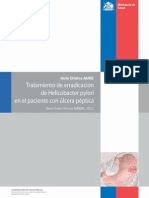 Tratamiento de Erradicación de Helicobacter Pylori en El Paciente Con Ulcera Péptica