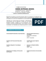 Curriculum Vitae Ana Mercedes Estrada Arnaa