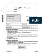 144414 Question Paper Unit f581 01 Markets in Action