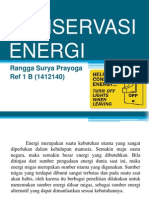 Konservasi Energi - Rangga SP (Ref 1 B)