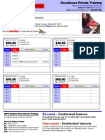 2015 - Student Lesson Payments - Form